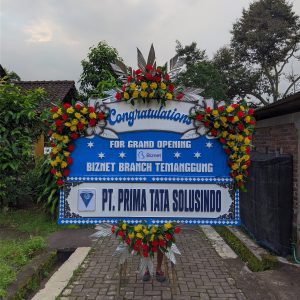 karangan bunga papan selamat sukses oasis florist